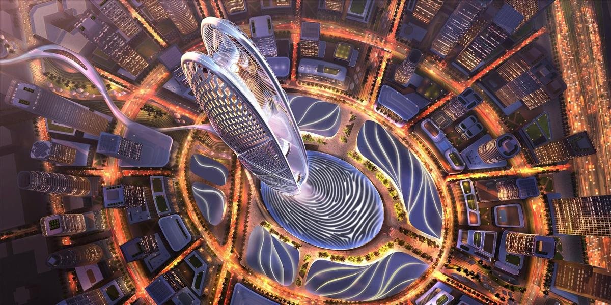 V Dubaji vyrastie elegantná veža Burdž Jumeira: Základňa pripomína odtlačok prsta šejka