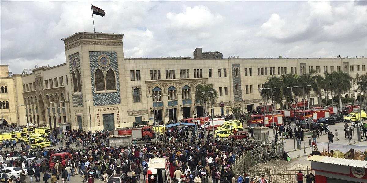 Po požiari na železničnej stanici v Káhire rezignoval minister dopravy