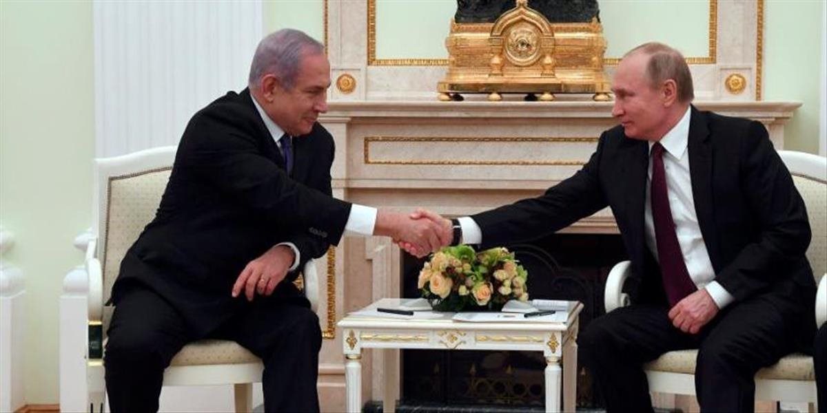 Netanjahu na schôdzke s Putinom sľúbil zastaviť Irán v Sýrii