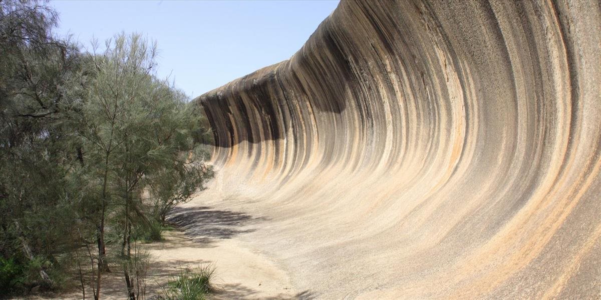 Austrálska skala priťahuje unikátnym tvarom