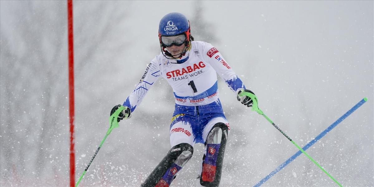 Vlhová štvrtá po 1. kole slalomu v Špindlerovom Mlyne