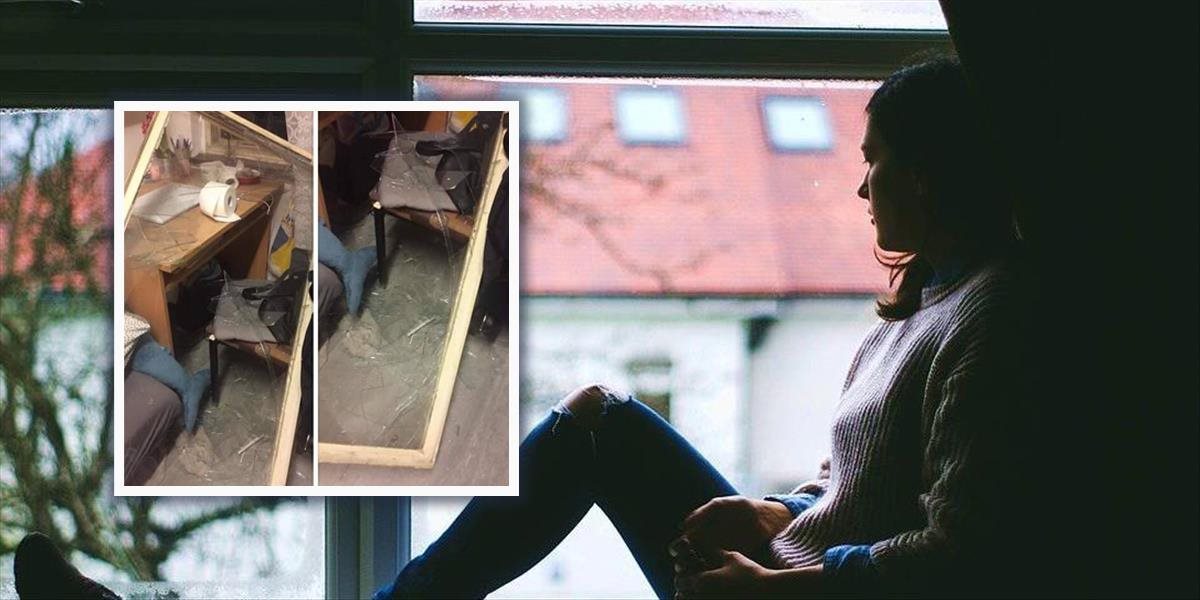 FOTO: Na belgickú študentku v internáte na Mlynoch počas noci vypadlo okno!