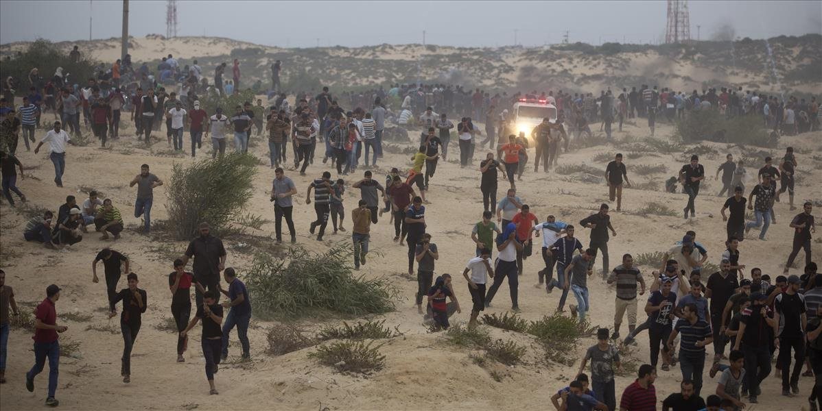 Pásmo Gazy je dejiskom najväčších demonštrácií za posledných 12 rokov