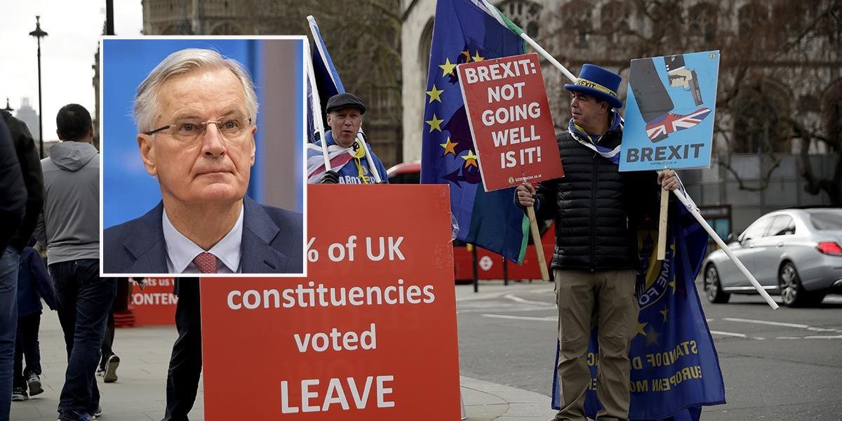 Michel Barnier tvrdí, že bezprostredne hrozí tvrdý brexit