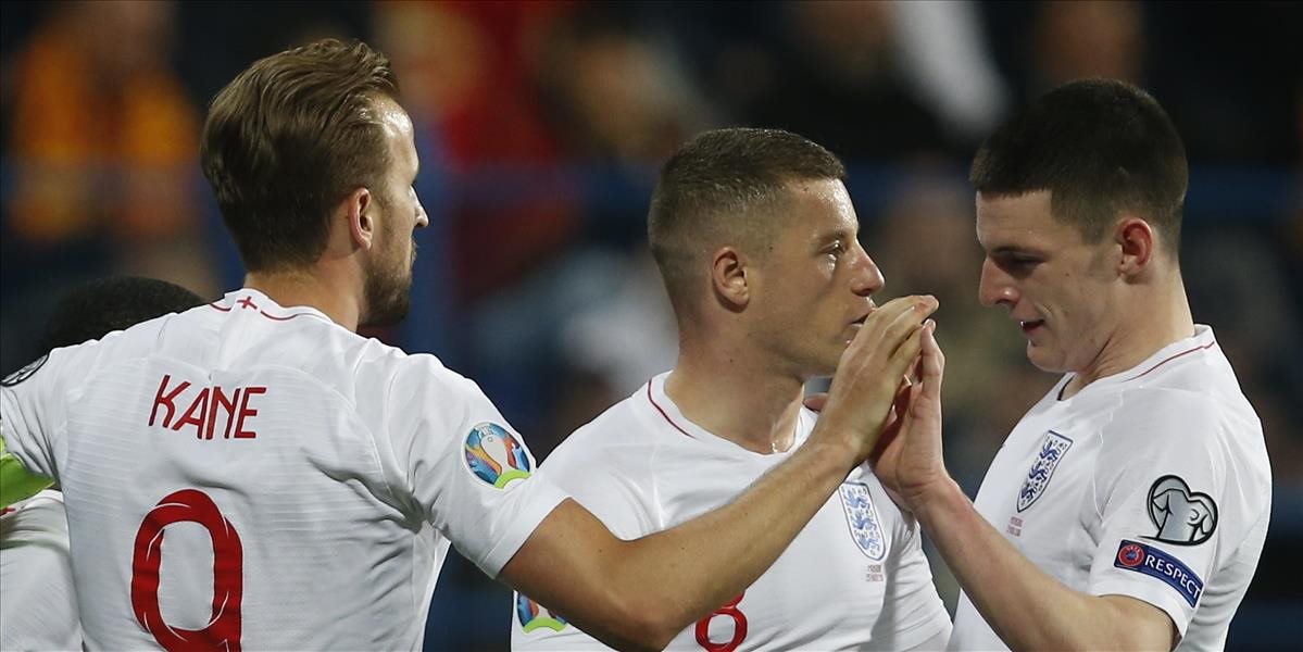 Angličania strelili päť gólov aj Čiernej Hore, Francúzi prevalcovali Island