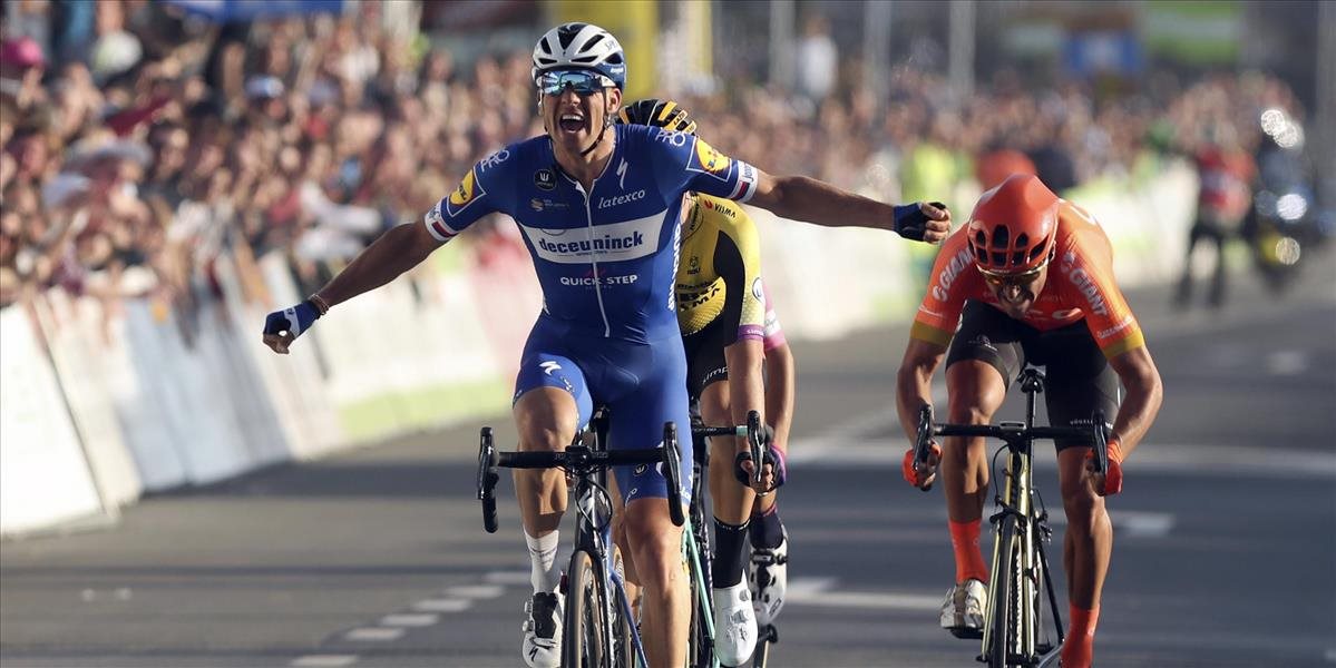 Preteky  E3 BinckBank Classic vyhral Čech Zdeněk Štybar, Sagan sa do záverečného šprintu nedostal