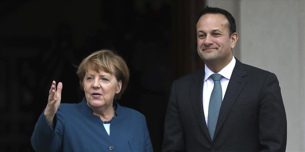 Nemecko bude po brexite na strane Írska, tvrdí Merkelová
