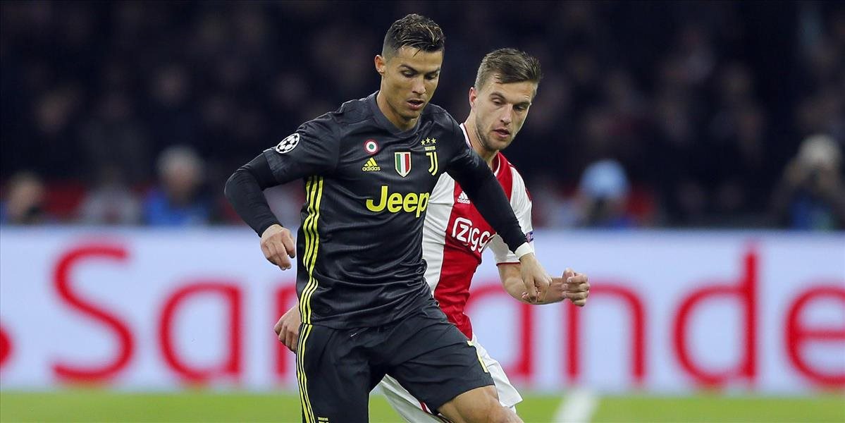 Juventus uhral v Amsterdame cennú remízu, kouč Juventusu velebil Ronalda