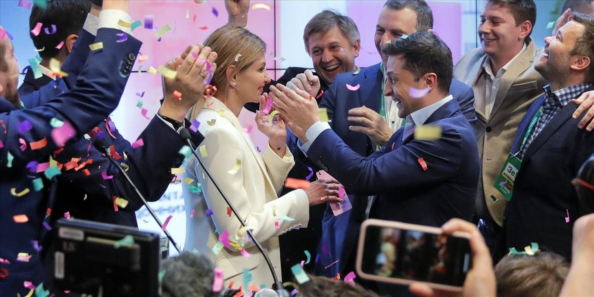 Ukrajina má nvého prezidenta, stal sa ním komik Volodymyr Zelenskyj