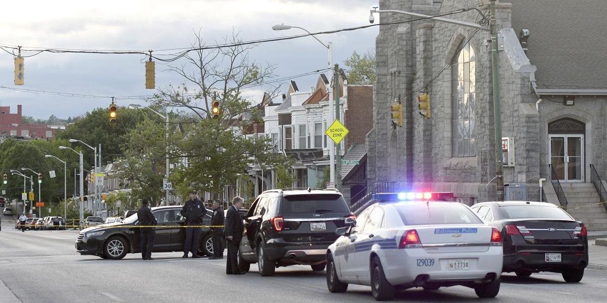 V meste Baltimore sa strieľalo