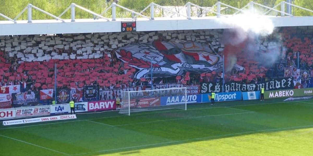 Slavia Praha dostala ďalší trest a pokutu pre výtržnosti fanúšikov