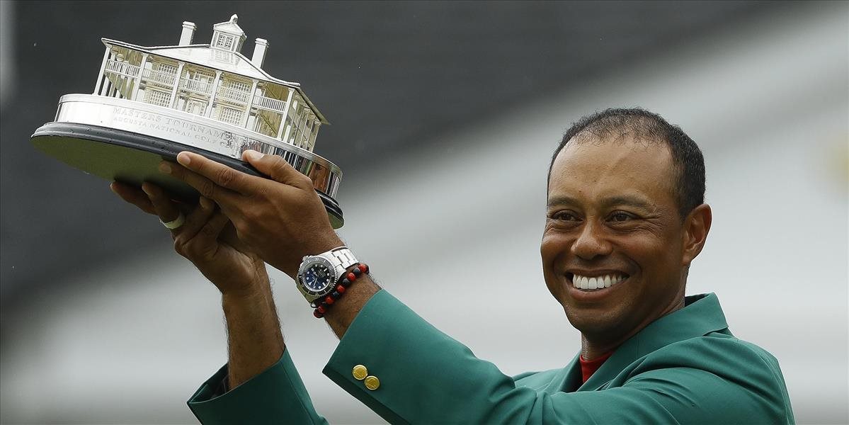 GOLF: Tiger Woods si prevezme ocenenie od amerického prezidenta Donalda Trumpa