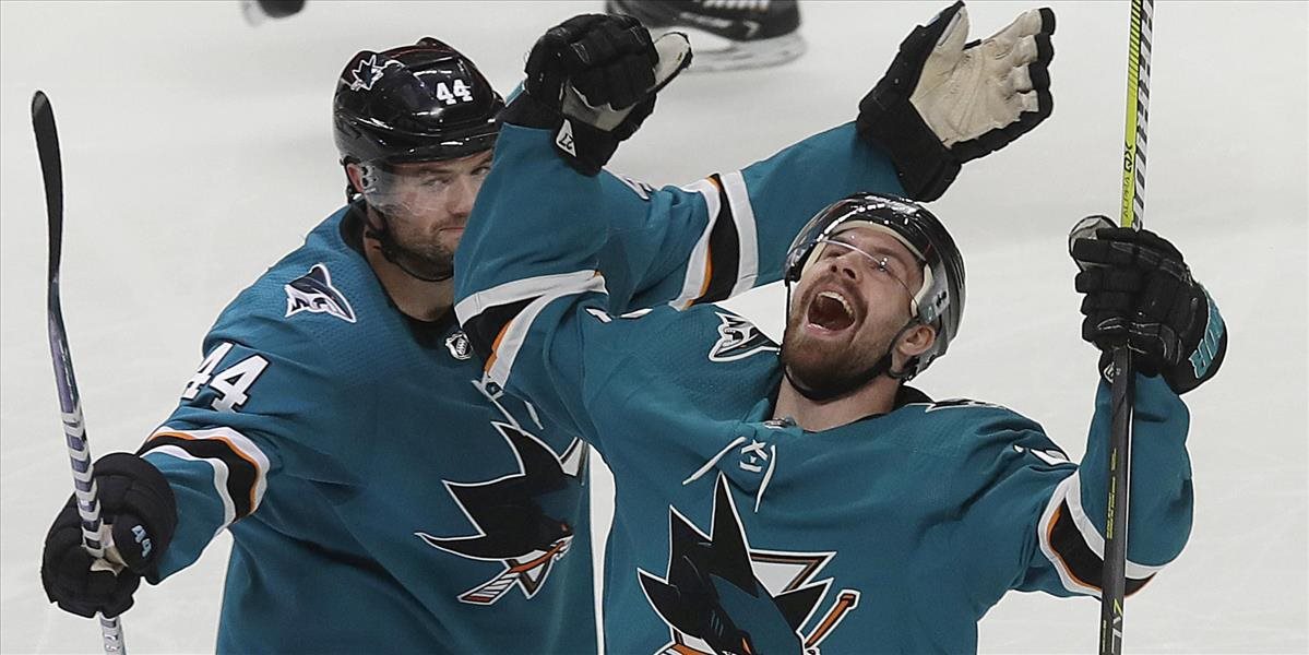NHL: San Jose víťazom úvodného finále Západnej konferencie, Sharks rozhodli tromi gólmi v II. tretine