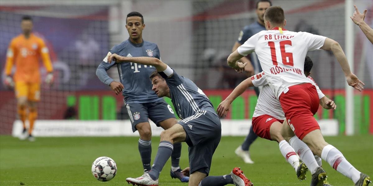 Bayern remizoval v Lipsku, o bundesligovom titule rozhodne posledné kolo