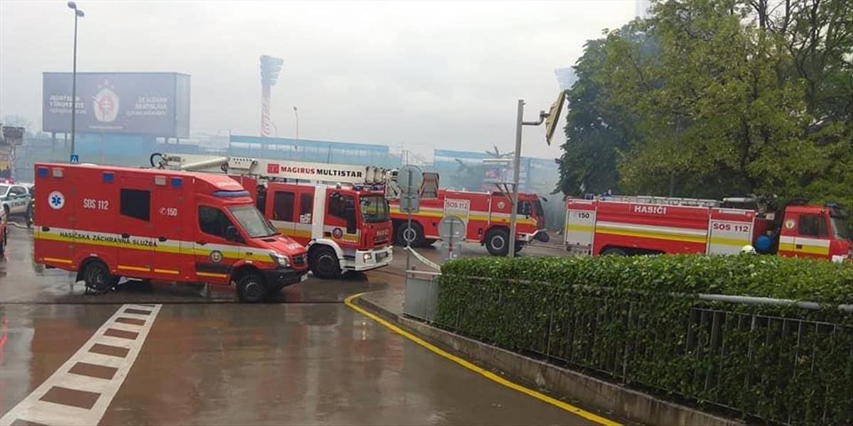 AKTUALIZOVANÉ: Požiar v bratislavskom Novom meste sa podarilo zlikvidovať