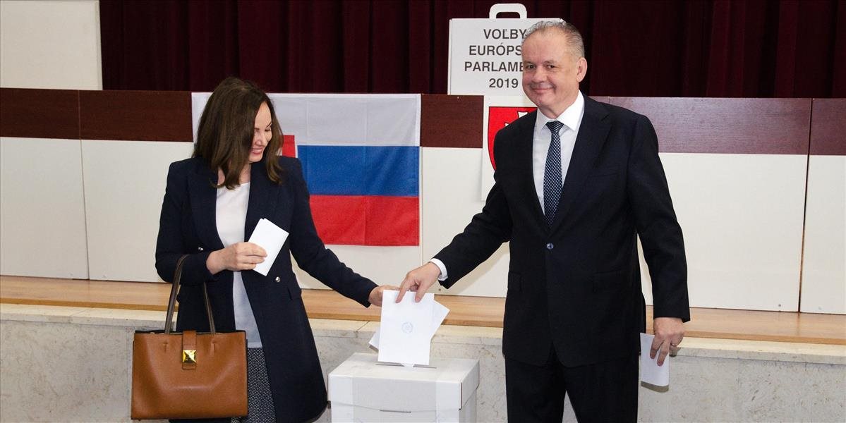Andrej Kiska poslednýkrát volil v pozícii prezidenta, vyzval ľudí na účasť