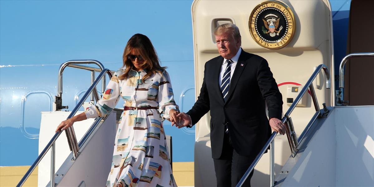 Trump pricestoval na štátnu návštevu Japonska