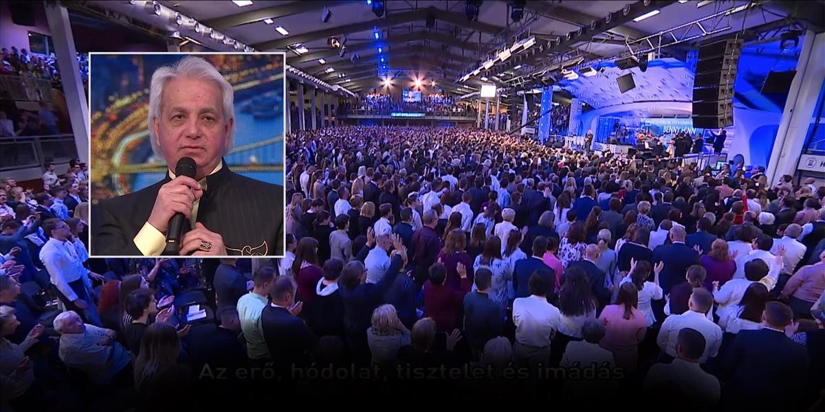 Benny Hinn v Budapešti: Božia moc a zázraky po celej sále
