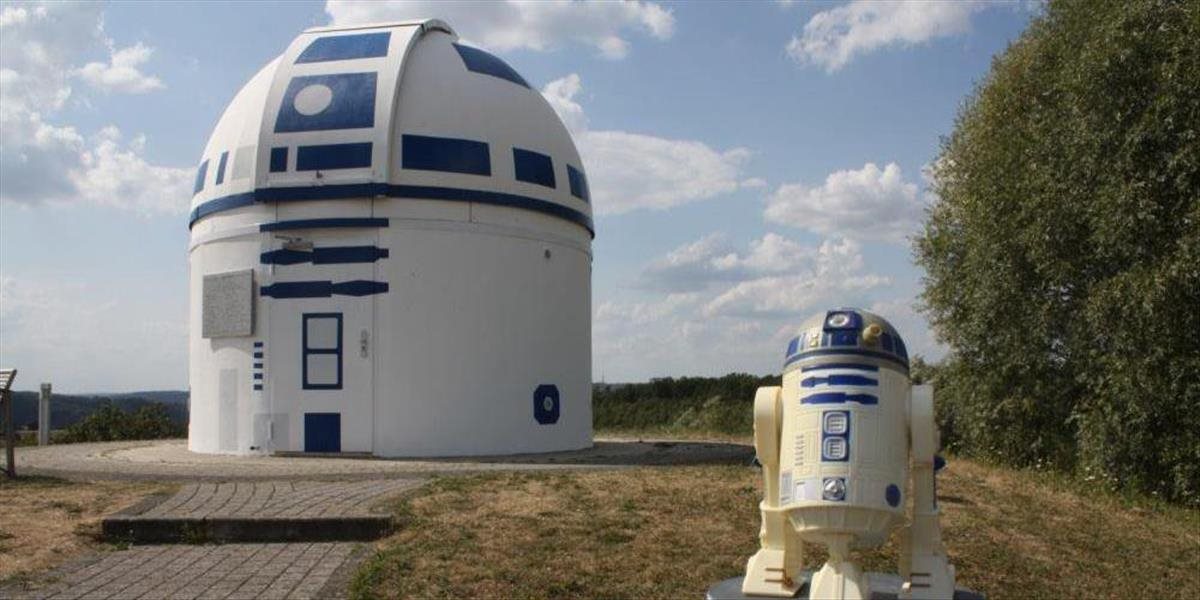 Vášnivý fanúšik Star Wars premenil observatórium na R2-D2