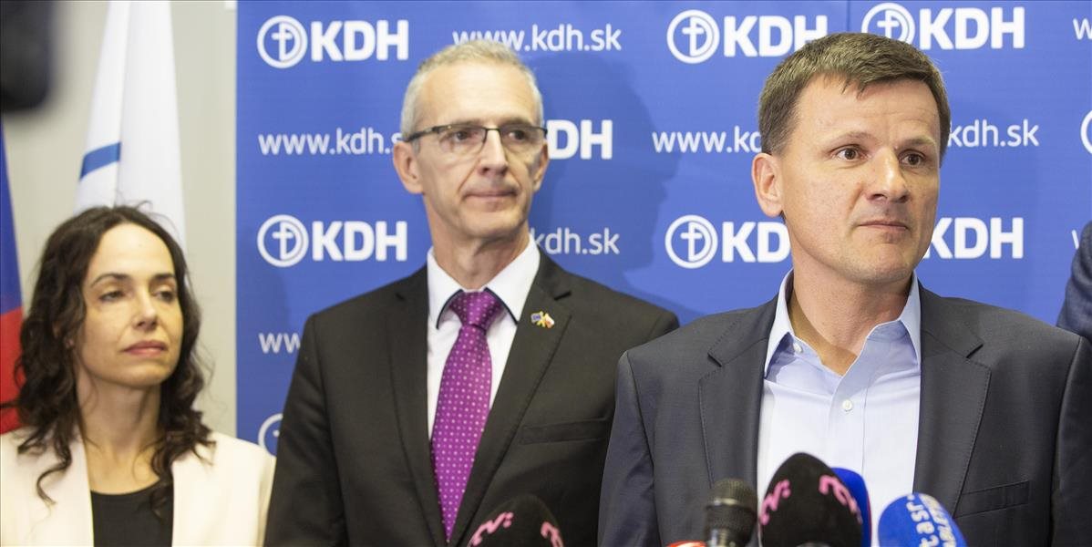 KDH chce riešiť výsledky z eurovolieb pred Ústavným súdom SR
