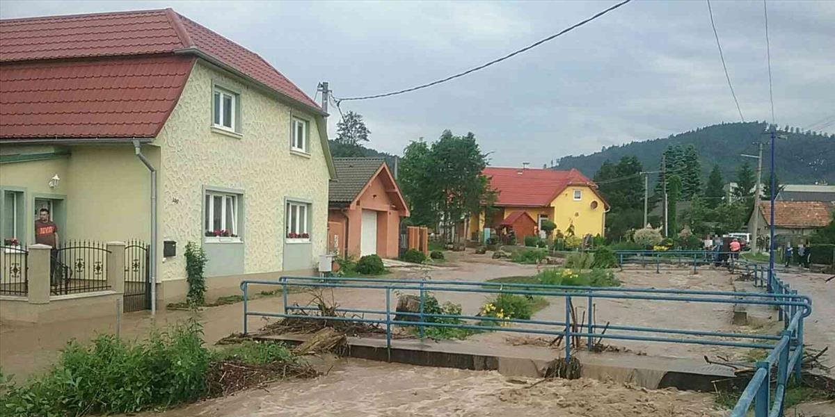 Horúčavy vystriedali ničivé búrky, v Spišskom Podhradí vyhlásili mimoriadnu situáciu