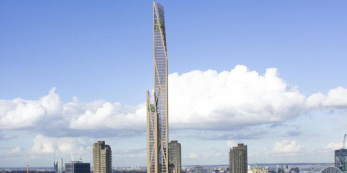 VIDEO: Veža z dubového dreva bude druhou najvyššou stavbou Londýna