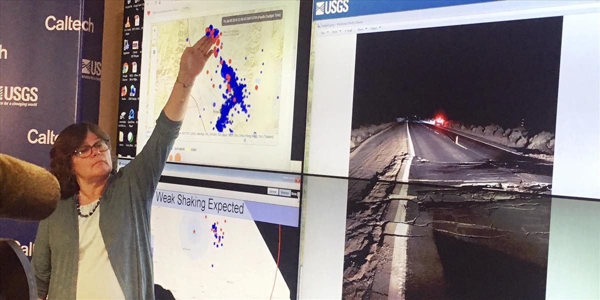 Južnú časť Kalifornie zasiahlo ďalšie hrozivé zemetrasenie