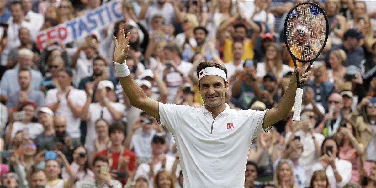 Federer zdolal Pouilleho a zaokrúhlil počet víťazných granslamových duelov na 350