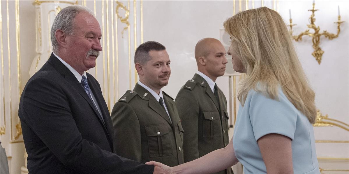 Prezidentka SR vyjadrila krásne slová vďaky laureátom ocenenia Vojenský čin roka