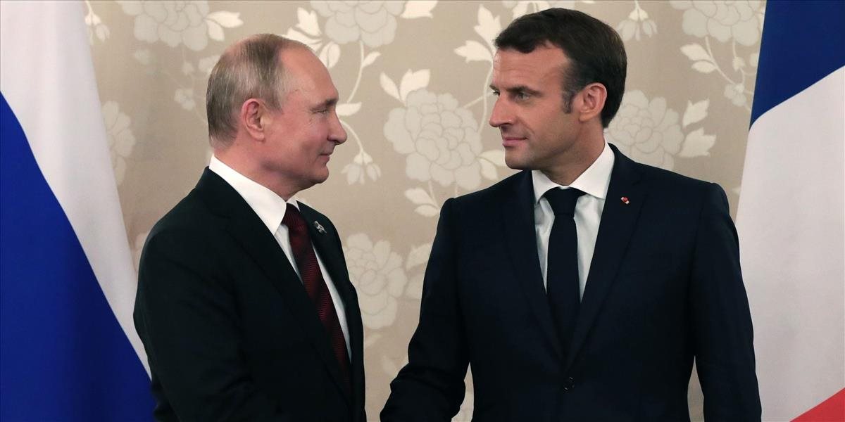 Putin a Macron sa zhodli v názoroch: Iránsku jadrovú dohodu terba zachrániť