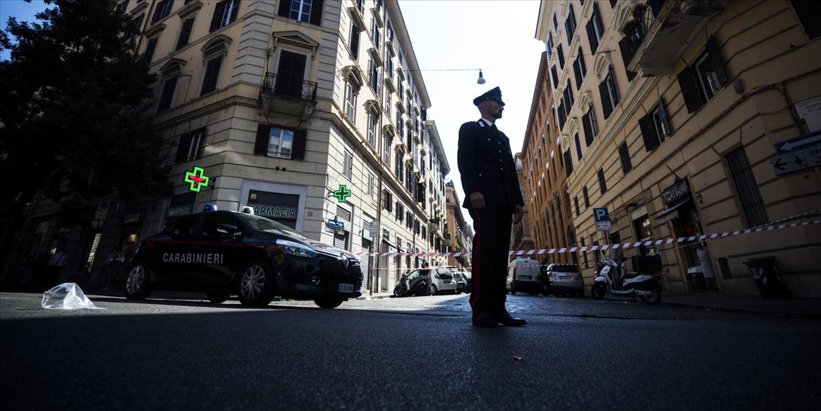 Rím je v pohotovosti, hľadá sa muž ktorý zavraždil policajta