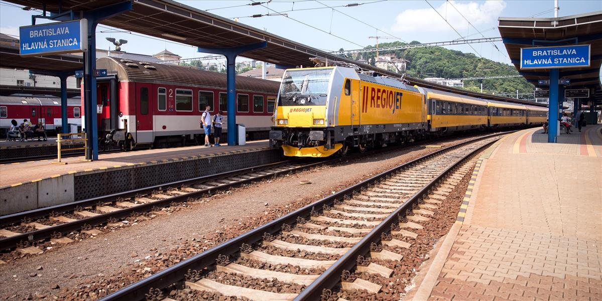 RegioJet rozšíri vlakové spojenie Praha - Brno - Viedeň do Budapešti