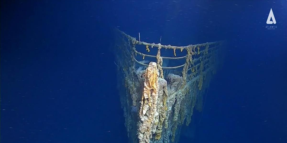 VIDEO: Nové zábery Titanicu odhalili jeho rozklad