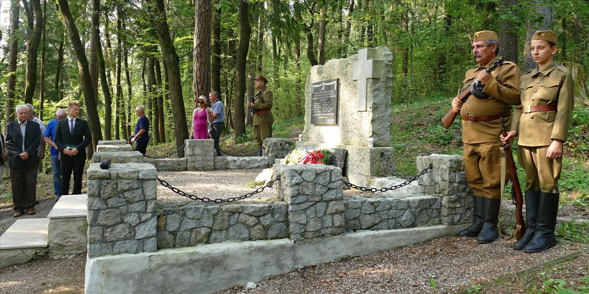 V žilinskom Lesoparku Chrasť si uctili obete druhej svetovej vojny