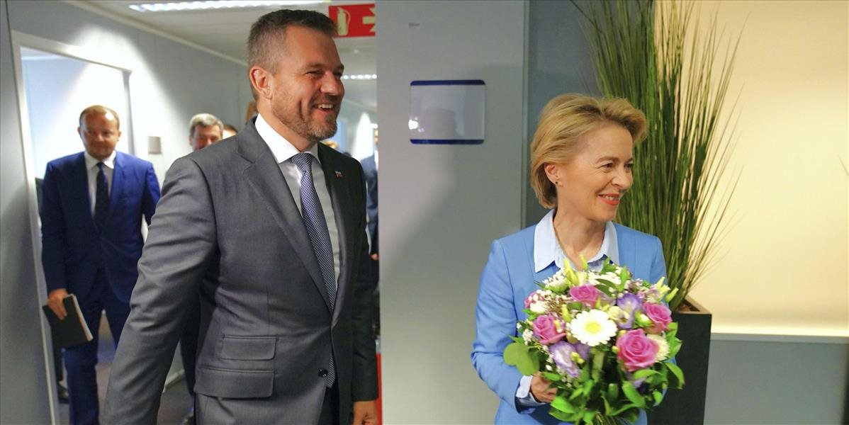 Premiér Pellegrini sa v Bruseli stretol s novou šéfkou Európskej Komisie