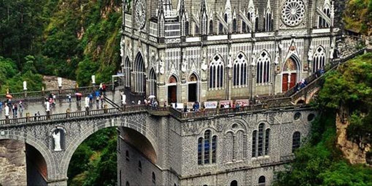 Zázračná bazilika: Svätyňa Panny Márie z Las Lajas v Kolumbii