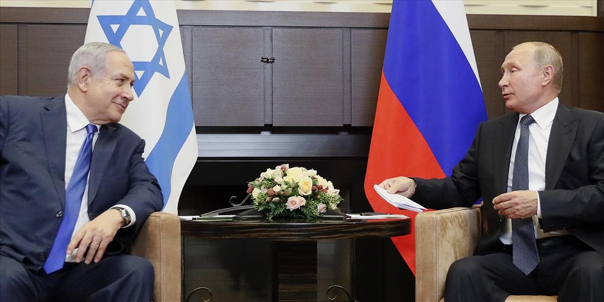 Putin privítal v Rusku delegáciu z Izraela
