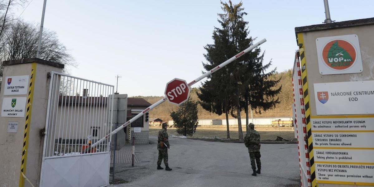 Nové pravidlá: Sklady munície strážia vojaci