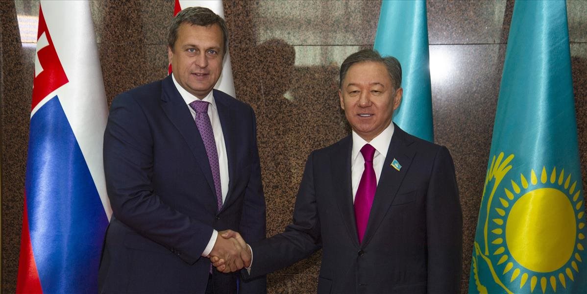 Andrej Danko vidí v Kazachstane obrovský potenciál pre nové trhy