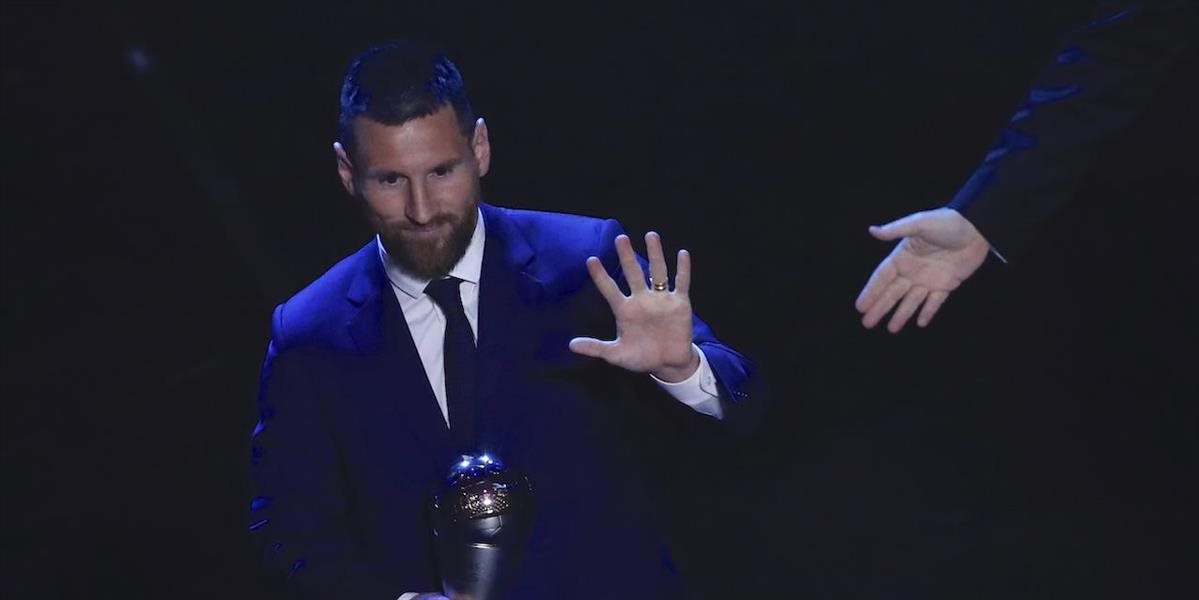 Rozdali ocenenia FIFA, Messi je najlepším hráčom sveta