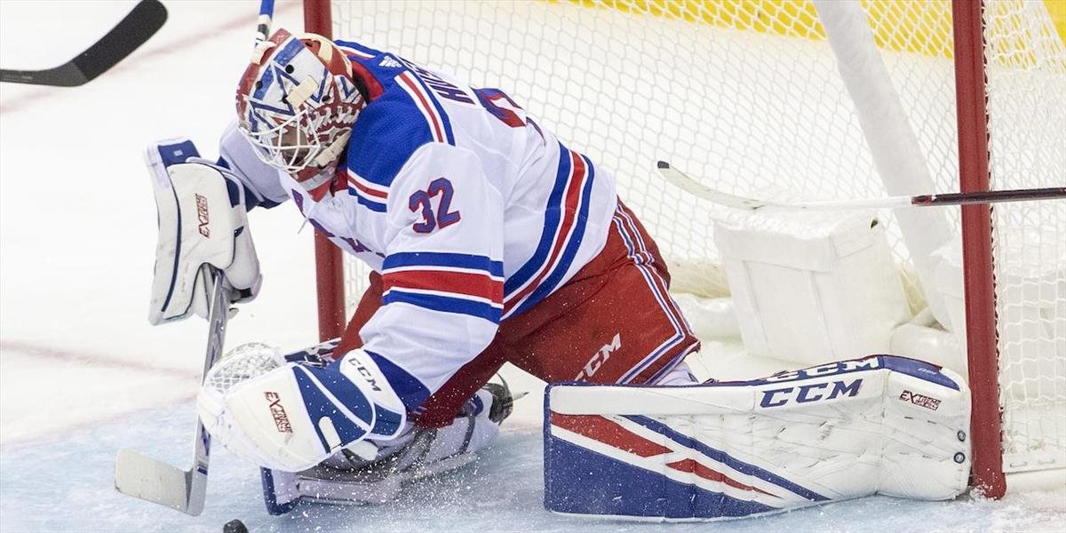 NHL: Slovenský brankár Húska opustil kemp New Yorku Rangers,  presunul sa do AHL
