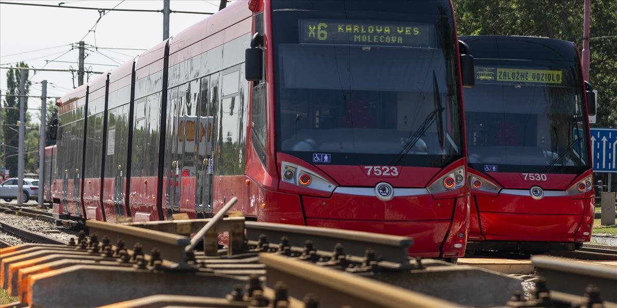 Dopravný podnik: Električky v Bratislave budú jazdiť častejšie ako metro