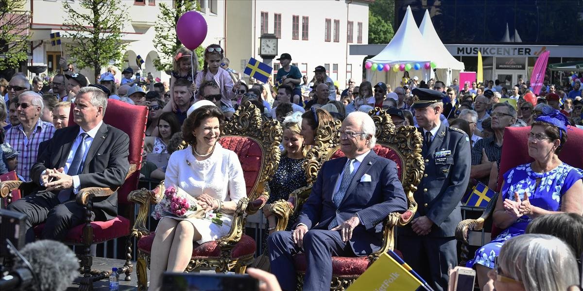 Švédsky kráľ odobral kráľovský status svojim vnúčatám