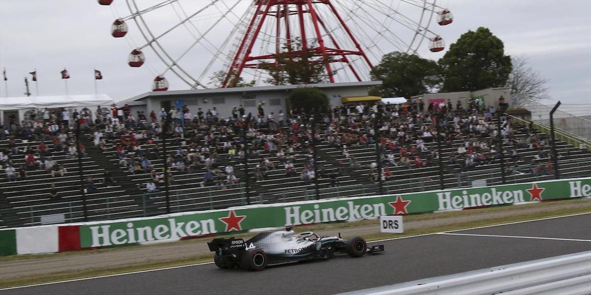 F1: Organizátori zrušili sobotňajší program Veľkej ceny Japonska, pre tajfún