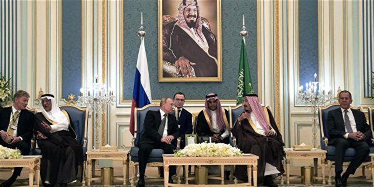 Ruský prezident bol v Saudskej Arábii prijatý ako kráľ