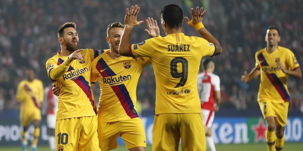 LM: O triumfe FC Barcelona v Prahe rozhodol vlastný gól, obhajca Liverpool suverénny proti Genku