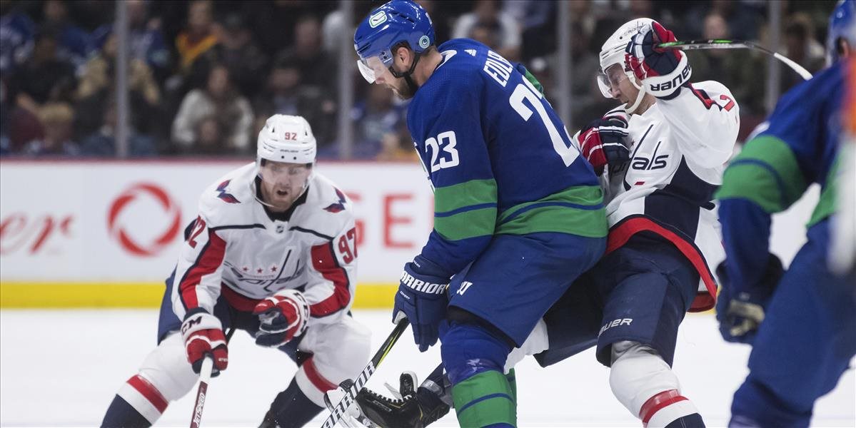 NHL: Vancouver premárnil štvorgólový náskok, podľahol Washingtonu 5:6 sn
