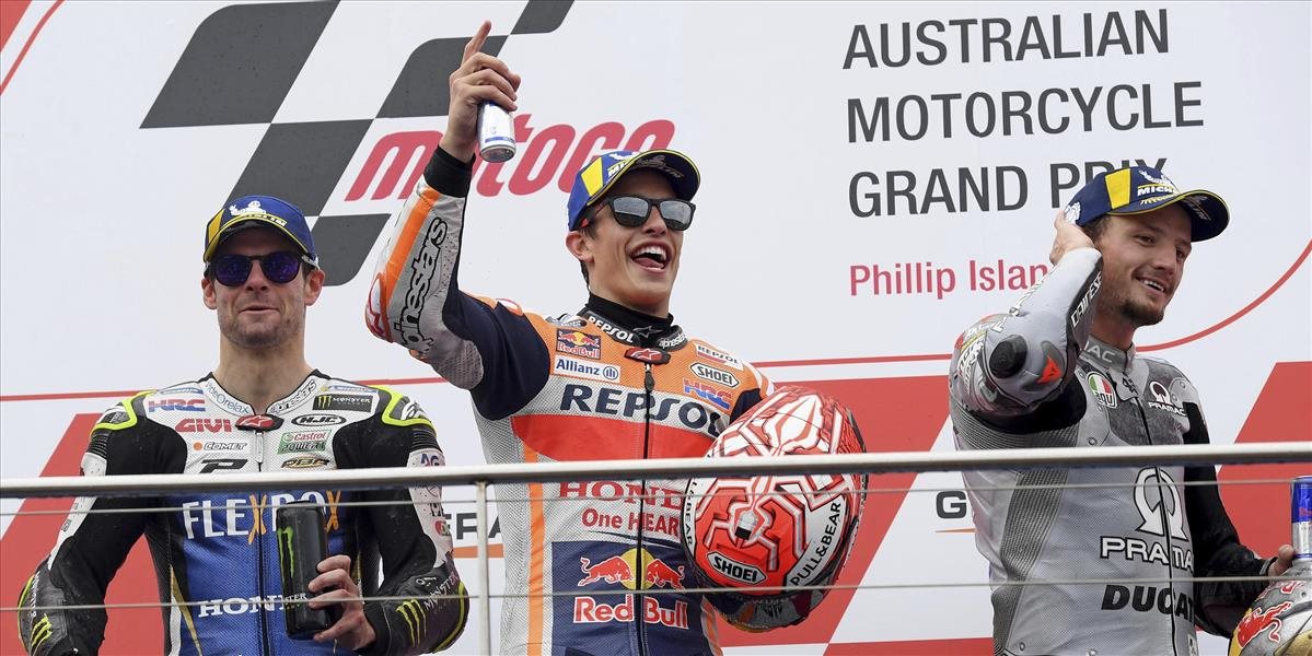 Marquez zvíťazil na VC Austrálie v MotoGP