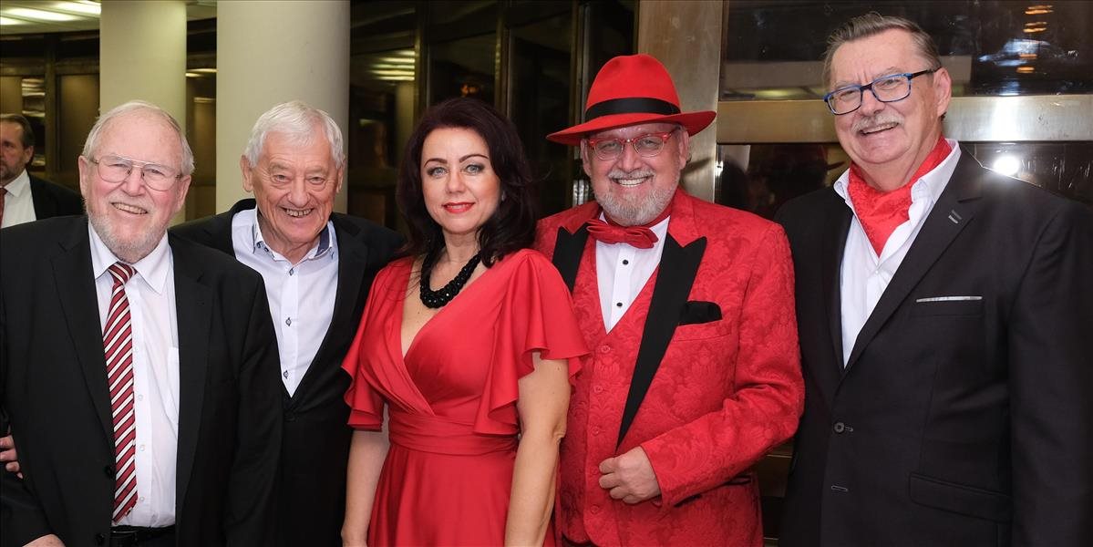 Na oslavu pri príležitosti 70. výročia DAB v Nitre prijali pozvanie aj "LEVY" Oklamčák, Golonka, Fischer a Traubner