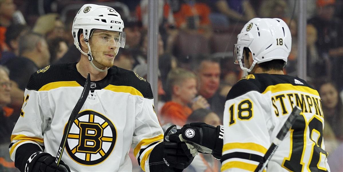 Peter Cehlárik si v prvom tíme Bostonu veľa nezahral